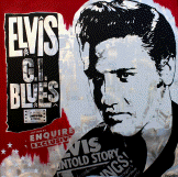 Elvis GI Blues red  100x100 Alu