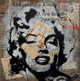 Retro Marilyn 100 x 100 ALU Oxidation